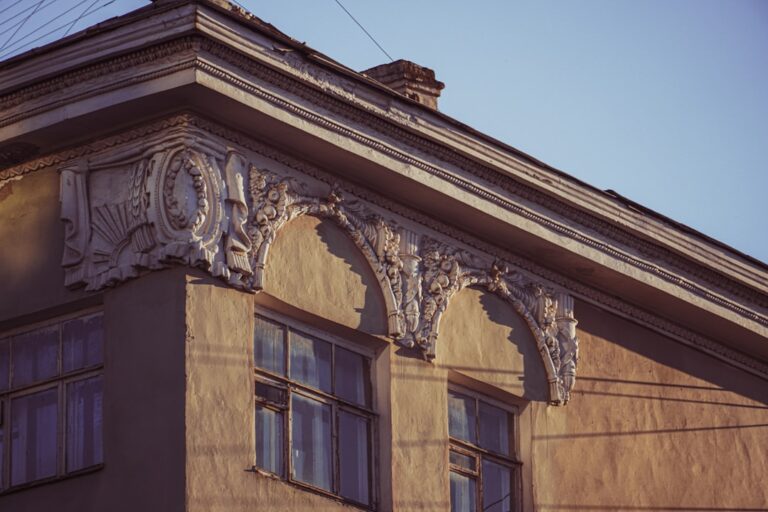 Photo decorative building finishes